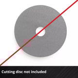 EINHELL Power X-Change batteri vinkelsliber TC-AG 18/115 Li Kit, 18 Volt Rød/Sort