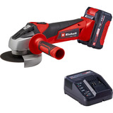 EINHELL TC-AG 18/115 Li Kit, Vinkelsliber Rød/Sort