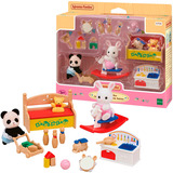 EPOCH Sylvanian Families - Baby børnehave legetøj med figurer, Bygge legetøj 