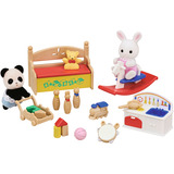 EPOCH Sylvanian Families - Baby børnehave legetøj med figurer, Bygge legetøj 