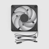 Fractal Design Dynamic 3 140 RGB, Sag fan Sort