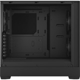 Fractal Design Pop Silent Tower Sort, Towerkabinet Sort, Tower, PC, Sort, ATX, micro ATX, Mini-ITX, Stål, Hærdet glas, 17 cm