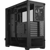 Fractal Design Pop Silent Tower Sort, Towerkabinet Sort, Tower, PC, Sort, ATX, micro ATX, Mini-ITX, Stål, Hærdet glas, 17 cm