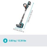 GARDENA Batteri-multirengøringsmiddel AquaBrush Universal 18V P4A, Hårdt gulv rengøringsmiddel grå/Turkis