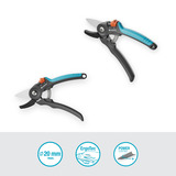 GARDENA Havesaks PremiumCut - Tørt træ grå/Turkis