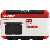 GEDORE R63003012 stiksæt, Topnøgle Rød/Sort, 1,6 kg, 50 mm