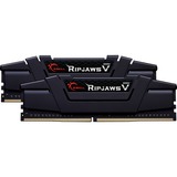 G.Skill Ripjaws V F4-4000C18D-32GVK hukommelsesmodul 32 GB 2 x 16 GB DDR4 4000 Mhz Sort, 32 GB, 2 x 16 GB, DDR4, 4000 Mhz
