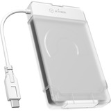 ICY BOX 60007, Drev kabinet Hvid/gennemsigtig
