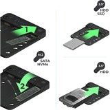 ICY BOX 60981, Docking station Sort
