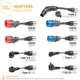 Juice Technology JUICE BOOSTER 3 air MASTER Traveller Set, Wallbox antracit/Sort