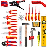KNIPEX 00 21 50 E, Værktøjssæt Sort