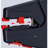 KNIPEX 12 40 200 kabelstripper Sort, Wire stripper tænger Beskyttende isolering, 202 g, Sort