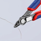 KNIPEX 78 41 125 tang Sideskærende tænger, Elektronik tænger Rød/Blå, Sideskærende tænger, Stål, Plast, Blå/rød, 12,5 cm, 57 g