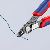 KNIPEX 78 41 125 tang Sideskærende tænger, Elektronik tænger Rød/Blå, Sideskærende tænger, Stål, Plast, Blå/rød, 12,5 cm, 57 g