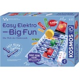 KOSMOS Easy Elektro - Big Fun, Eksperiment boks Elektronisk sæt, Elektricitet, 8 År, Flerfarvet
