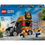 LEGO City Burgervogn, Bygge legetøj Byggesæt, 5 År, Plast, 194 stk, 372 g