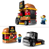 LEGO City Burgervogn, Bygge legetøj Byggesæt, 5 År, Plast, 194 stk, 372 g