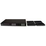 Lindy 150m Cat.6 4x4 HDMI 4K60 HDBaseT Matrix Extender, HDMI splitter Sort