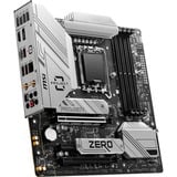 MSI B760M Ptoject Zero Intel B760 LGA 1700 micro ATX, Bundkort Intel, LGA 1700, Intel® Celeron®, Intel® Pentium® Gold, LGA 1700, DDR5-SDRAM, 256 GB