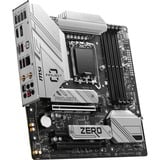 MSI B760M Ptoject Zero Intel B760 LGA 1700 micro ATX, Bundkort Intel, LGA 1700, Intel® Celeron®, Intel® Pentium® Gold, LGA 1700, DDR5-SDRAM, 256 GB