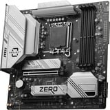 MSI B760M Ptoject Zero Intel B760 LGA 1700 micro ATX, Bundkort Intel, LGA 1700, Intel® Celeron®, Intel® Pentium® Gold, LGA 1700, DDR5-SDRAM, 256 GB
