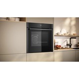 Neff N 50 B6ACJ7AG3 ovn 71 L 3600 W Sort, Grafit Sort/grafit, Medium, Elektrisk ovn, 71 L, 3600 W, 71 L, 30 - 275 °C