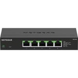 Netgear MS305E Ikke administreret 2.5G Ethernet (100/1000/2500) Sort, Switch Ikke administreret, 2.5G Ethernet (100/1000/2500), Fuld duplex, Kan monteres på væggen