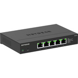 Netgear MS305E Ikke administreret 2.5G Ethernet (100/1000/2500) Sort, Switch Ikke administreret, 2.5G Ethernet (100/1000/2500), Fuld duplex, Kan monteres på væggen