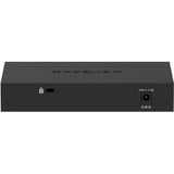 Netgear MS305E Ikke administreret 2.5G Ethernet (100/1000/2500) Sort, Switch Ikke administreret, 2.5G Ethernet (100/1000/2500), Fuld duplex, Kan monteres på væggen