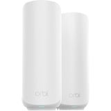 Netgear Orbi 370 Dual-band (2,4 GHz / 5 GHz) Wi-Fi 7 (802.11be) Hvid 2 Intern, Adgangspunktet Hvid, Hvid, Intern, Mesh-system, 240 m², Dual-band (2,4 GHz / 5 GHz), Wi-Fi 7 (802.11be)