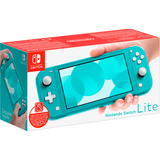 Nintendo Switch Lite (uden strømforsyning), Spillekonsol Turkis