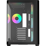 Ocypus Iota-C70-BKD400CD-GL, Towerkabinet Sort