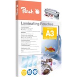 Peach PP525-01 plastlomme 100 stk, Film Blank, A3, 100 stk