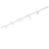 Philips Hue Perifo aflangt lysskinnesæt til loftsmontering (4 spots), Lampe Hvid, Philips Hue White and Color ambiance Perifo aflangt lysskinnesæt til loftsmontering (4 spots), Skinnebelysningsspot, LED, 6500 K, 220 - 240 V, Hvid