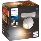 Philips Hue White Ambiance Buckram Einzelspot, Lampe Hvid