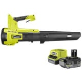 Ryobi ONE+ Akku-løvfænger RY18BLB-140, 18 volt, Løvblæser Grøn/Sort
