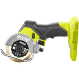 Ryobi ONE+ Børsteløs Akku-vinkelsliber RCT18BL-0, 18 Volt, cut off maskine Grøn/Sort