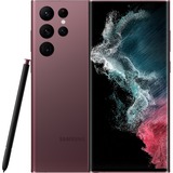 SAMSUNG Galaxy S22 Ultra SM-S908B 17,3 cm (6.8") Dual SIM Android 12 5G USB Type-C 8 GB 128 GB 5000 mAh Bourgogne, Mobiltelefon Bourgogne, 17,3 cm (6.8"), 8 GB, 128 GB, 108 MP, Android 12, Bourgogne