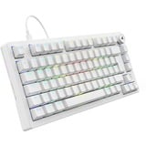 Sharkoon SKILLER SGK25, Gaming-tastatur Hvid, DE-layout, Huano Red