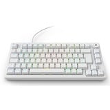 Sharkoon SKILLER SGK25, Gaming-tastatur Hvid, DE-layout, Huano Red