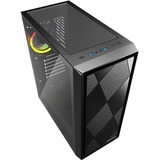 Sharkoon VS8 RGB               , Towerkabinet Sort