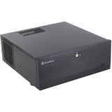 SilverStone Grandia GD07 afskærmning og stativ til computer HTPC Sort, HTPC sag Sort, HTPC, PC, Aluminium, Stål, ATX,CEB,EATX,EEB,Micro-ATX, Sort, Hjemme/kontor, Detail