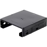 SilverStone SDP10 HDD bur, Monteringsrammen Sort, HDD bur, Stål, Sort, 13,3 cm (5.25"), 148 mm, 152,8 mm, Detail