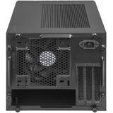 SilverStone SUGO 14 Terning Sort, Towerkabinet Sort, Terning, PC, Sort, Mini-DTX, Mini-ITX, Plast, Stål, 24 cm