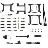 SilverStone VIDA 240 SLIM 240mm, Vandkøling Sort