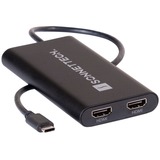 Sonnet USB-C til Dual 4K 60Hz HDMI Adapter, Docking station 