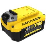 Stanley FATMAX V20 Lithium-ion batteri, 18 Volt 6,0 Ah Gul/Sort