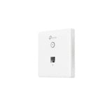 TP-Link Omada EAP115-Wall 300 Mbit/s Hvid Strøm over Ethernet (PoE), Adgangspunktet Hvid, 2.4 GHz, 300 Mbit/s, 802.1x RADIUS, HTTPS, WPA, WPA-PSK, WPA2, WPA2-PSK, 10,100 Mbit/s