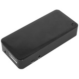 Targus DOCK182EUZ dockingstation Ledningsført Sort, Docking station Sort, Ledningsført, Sort, Android, ChromeOS, 556,2 mm, 457,2 mm
