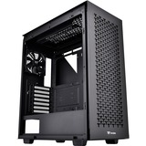 Thermaltake CA-1T4-00M1WN-02 computeretui Midi Tower Sort, Towerkabinet Sort, Midi Tower, PC, Sort, ATX, micro ATX, Mini-ITX, SPCC, 17 cm